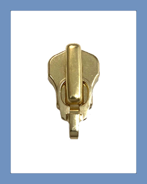 #3 Slider CA2 G. Brass - Zipper and Thread