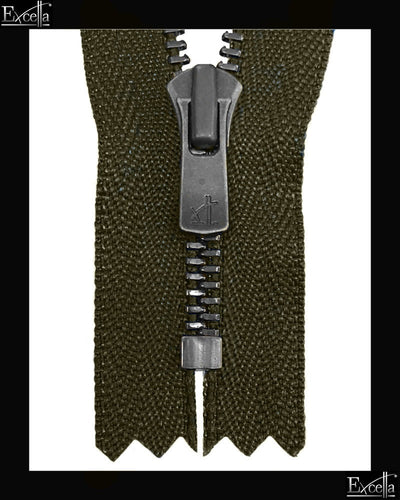 #3 Closed / Antique-Silver (7"~34") - Zipper and Thread