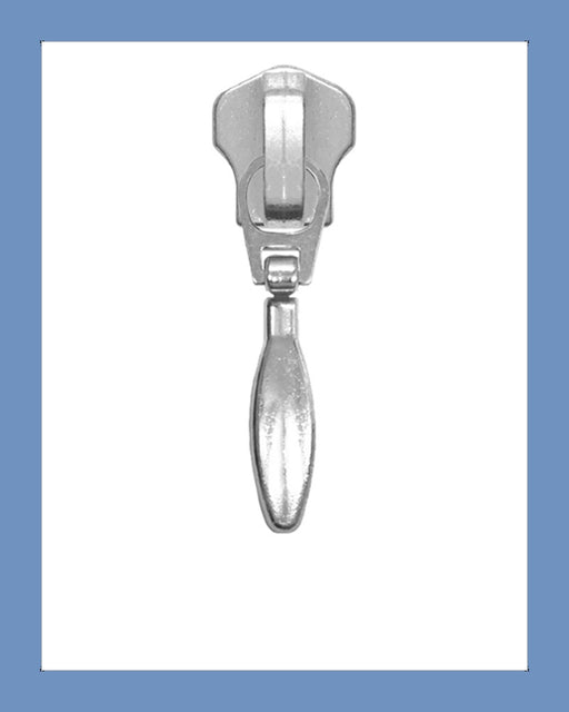 #3 Slider DA2DR Silver - Zipper and Thread