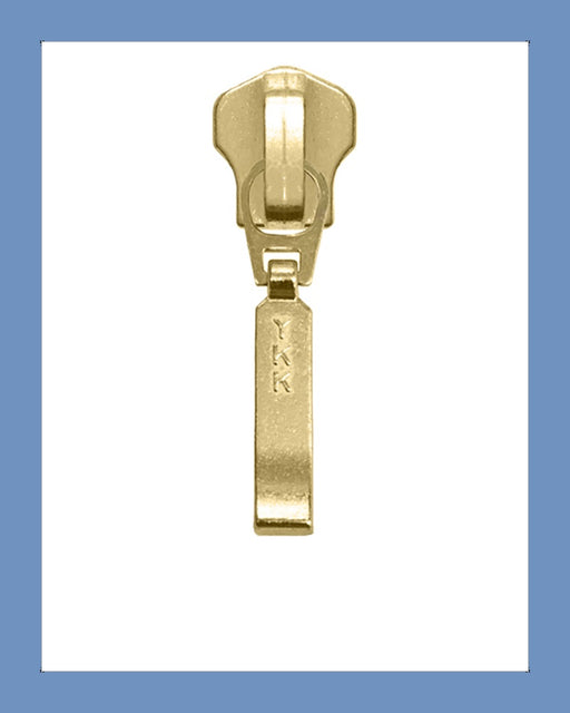 #3 Slider DADR4 G. Brass - Zipper and Thread