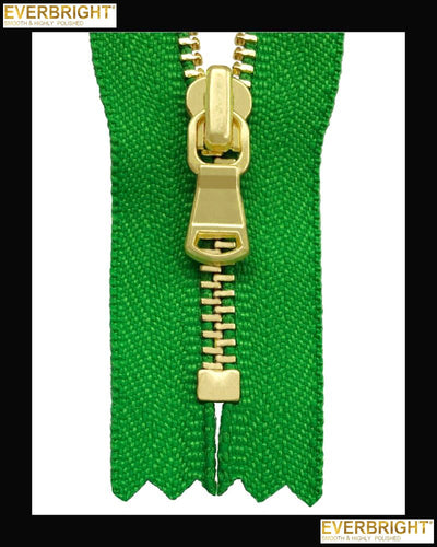 Information related to zippers, thread, and sewing.