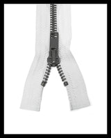 Information related to zippers, thread, and sewing.