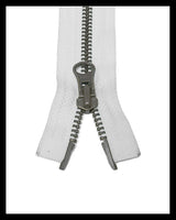 Information related to zippers, thread, and sewing.