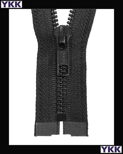 #5 Closed Black-Oxidized (4"~34") - Zipper and Thread