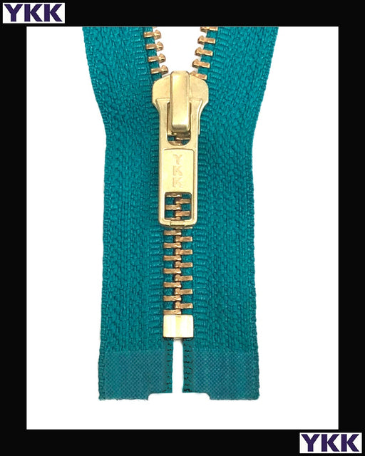 #5 Closed Brass (4"~34") - Zipper and Thread
