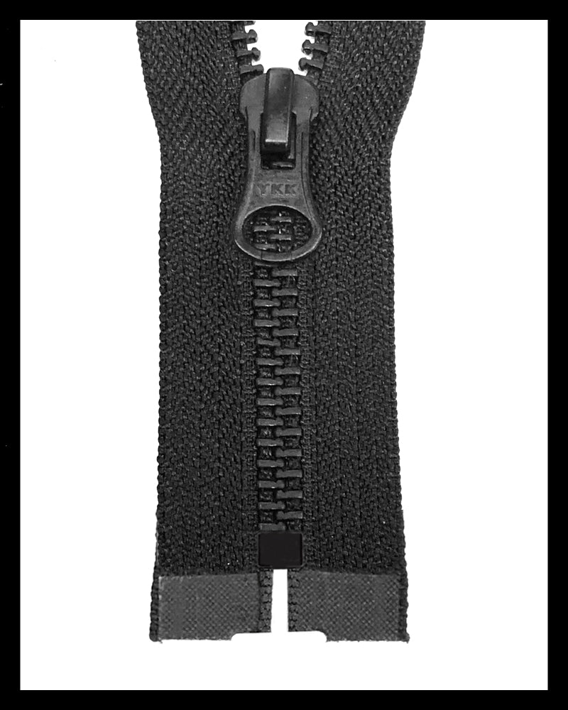 #5 Head-to-Head Black-Oxidized (4"~34") - Zipper and Thread