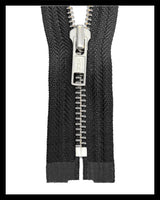 Information related to zippers, thread, and sewing.