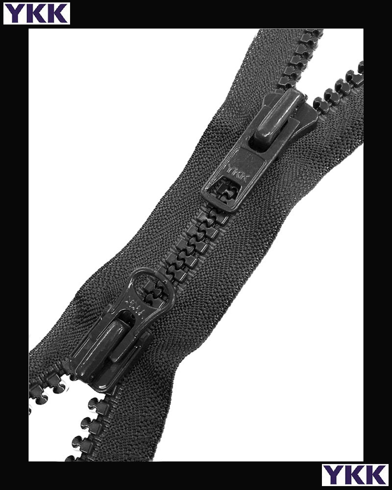 #5 Two-Way Vislon® (46"~60") - Zipper and Thread