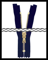 Information related to zippers, thread, and sewing.