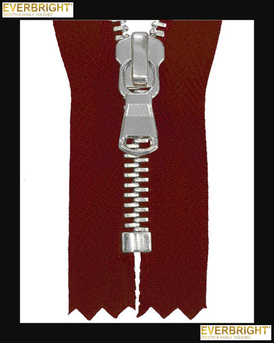 Information related to zippers, thread, and sewing.