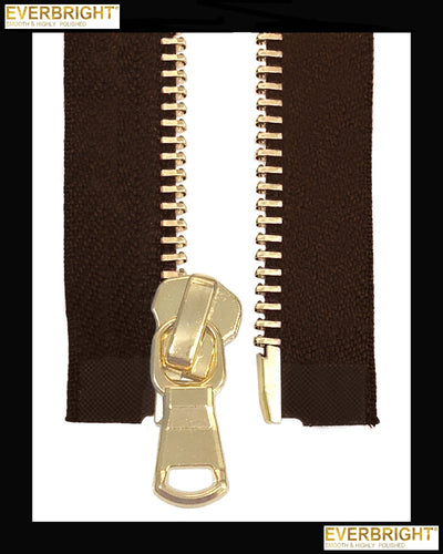 Information related to zippers, thread, and sewing.