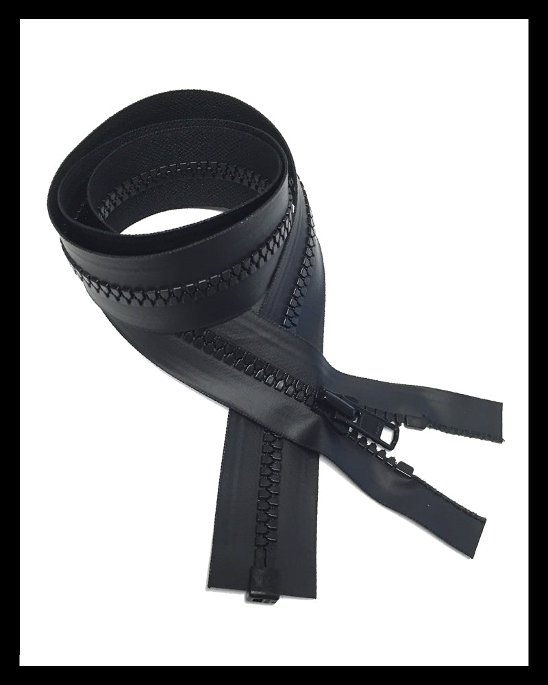 Information related to zippers, thread, and sewing.