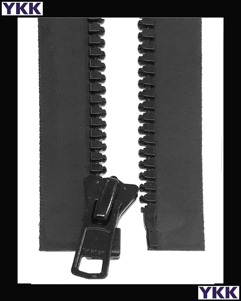 Zipper Repair Kit - #8 Vislon Black YKK Sliders - 3 Sliders Per Pack with  Top and Bottom Stoppers In…See more Zipper Repair Kit - #8 Vislon Black YKK