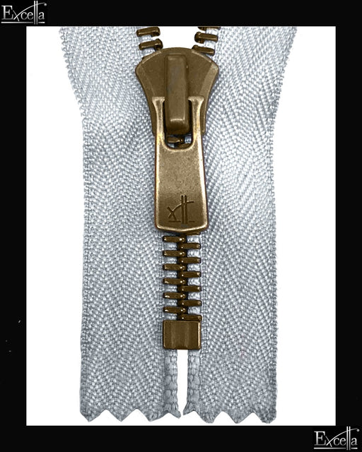 #8 Closed / Antique-Brass (4"~9") - Zipper and Thread