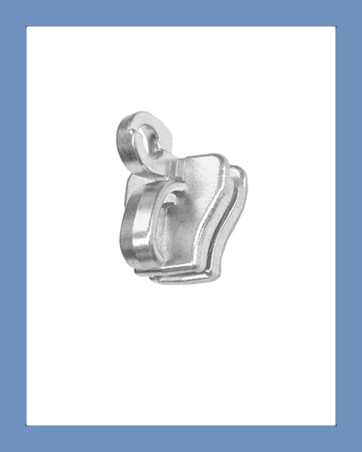 #8 Slider DF4NT2 Silver - Zipper and Thread