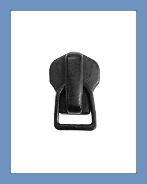 #8 Slider NTR Black Oxi. - Zipper and Thread