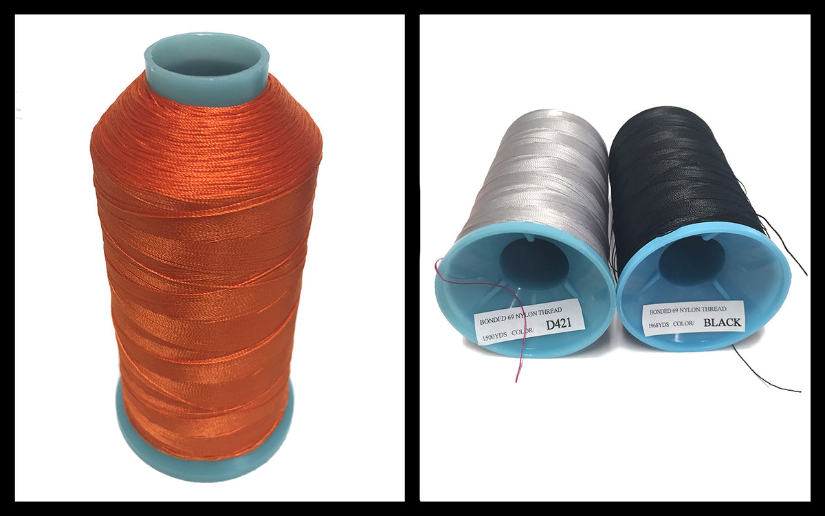 Information related to zippers, thread, and sewing.