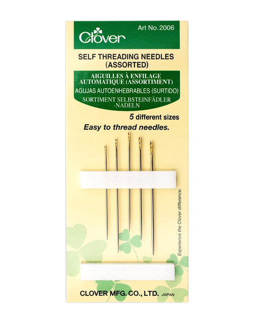 Self Threading Needles Assorted - Zipper and Thread