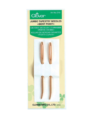 Jumbo Tapestry Needles (Bent Point) - Zipper and Thread