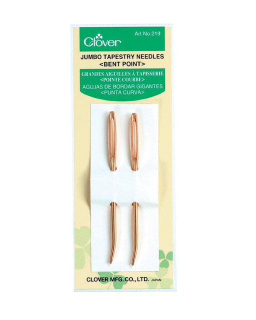 Jumbo Tapestry Needles (Bent Point) - Zipper and Thread