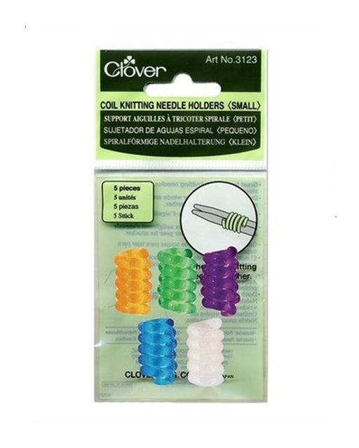 Coil Knitting Needle Holder (2 sizes) - Zipper and Thread