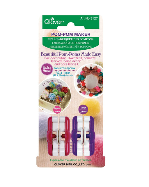 Pom-Pom Maker - Zipper and Thread