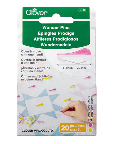 Wonder Pins [1.25" (32mm)] - Zipper and Thread