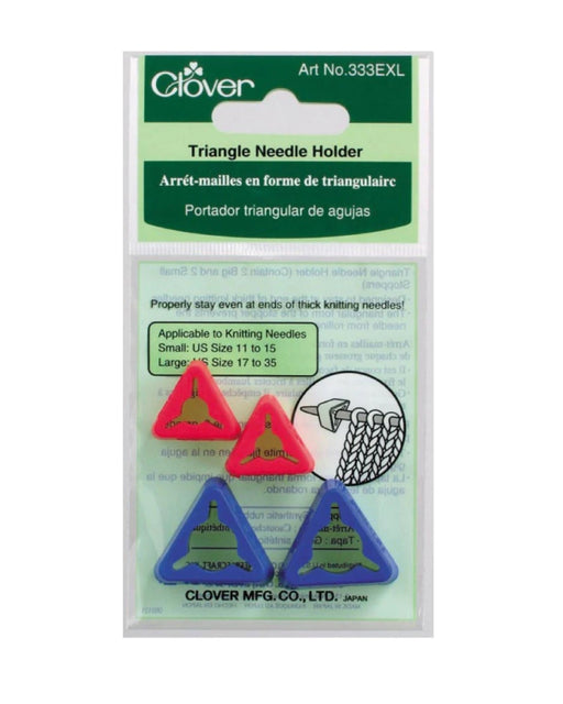 Triangle Needle Holder (Small, Large) - Zipper and Thread