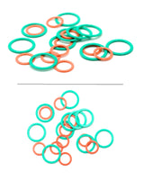 Locking Stitch Markers (Jumbo) - Zipper and Thread