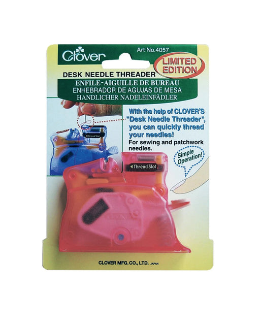 Desk Needle Threader - Zipper and Thread