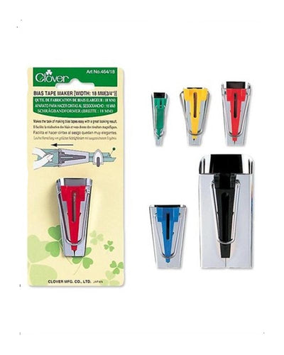 Bias Tape Makers - Zipper and Thread