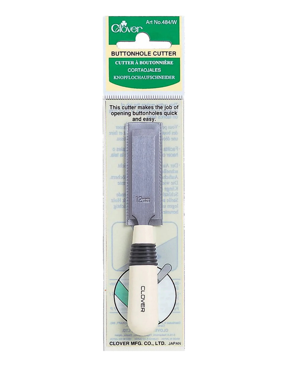 Button Hole Cutter - Zipper and Thread