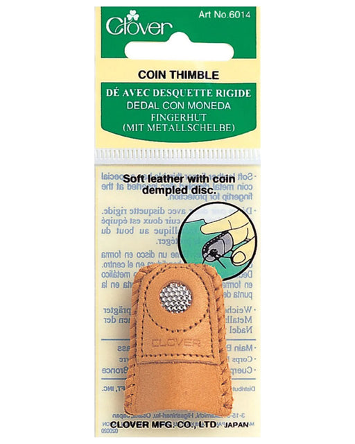 Coin Thimble - Zipper and Thread