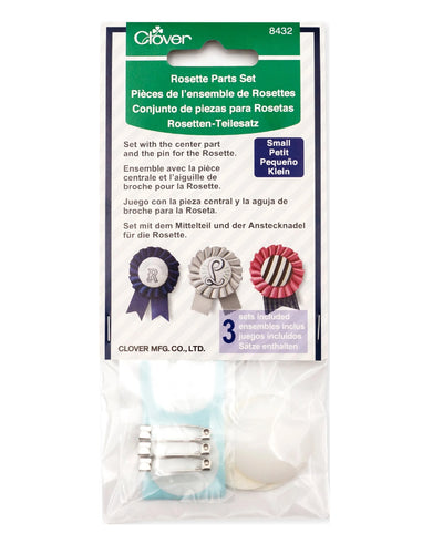 Rosette Parts Set - Zipper and Thread