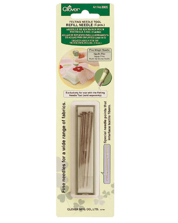 Felting Needle Tool Refill - Zipper and Thread