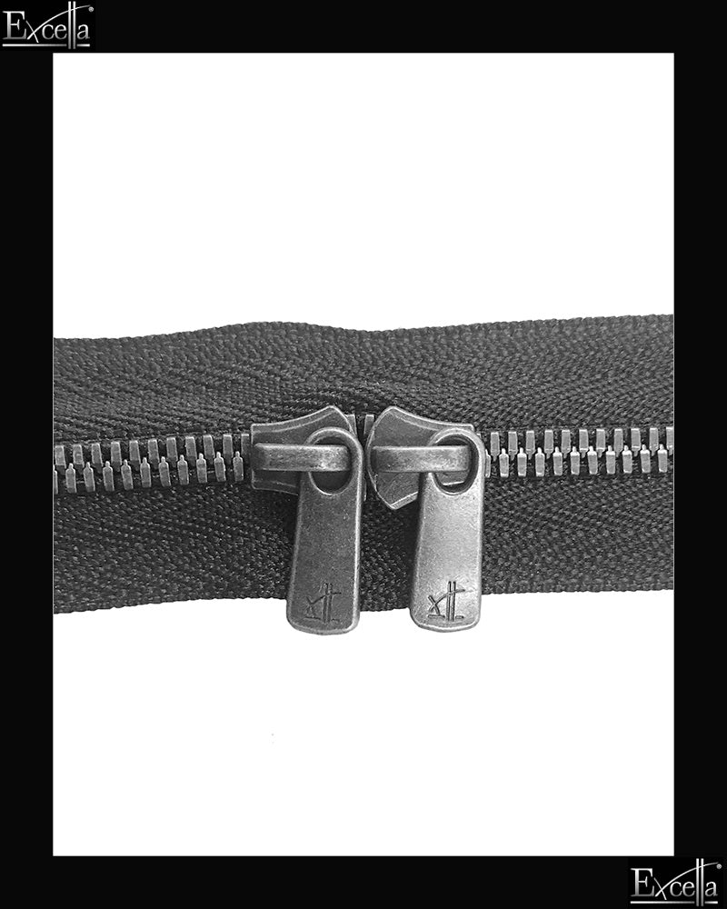 Information related to zippers, thread, and sewing.