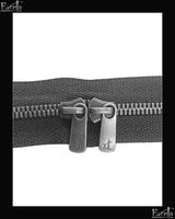 Information related to zippers, thread, and sewing.