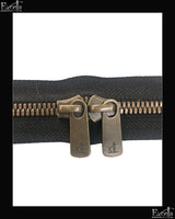 Information related to zippers, thread, and sewing.