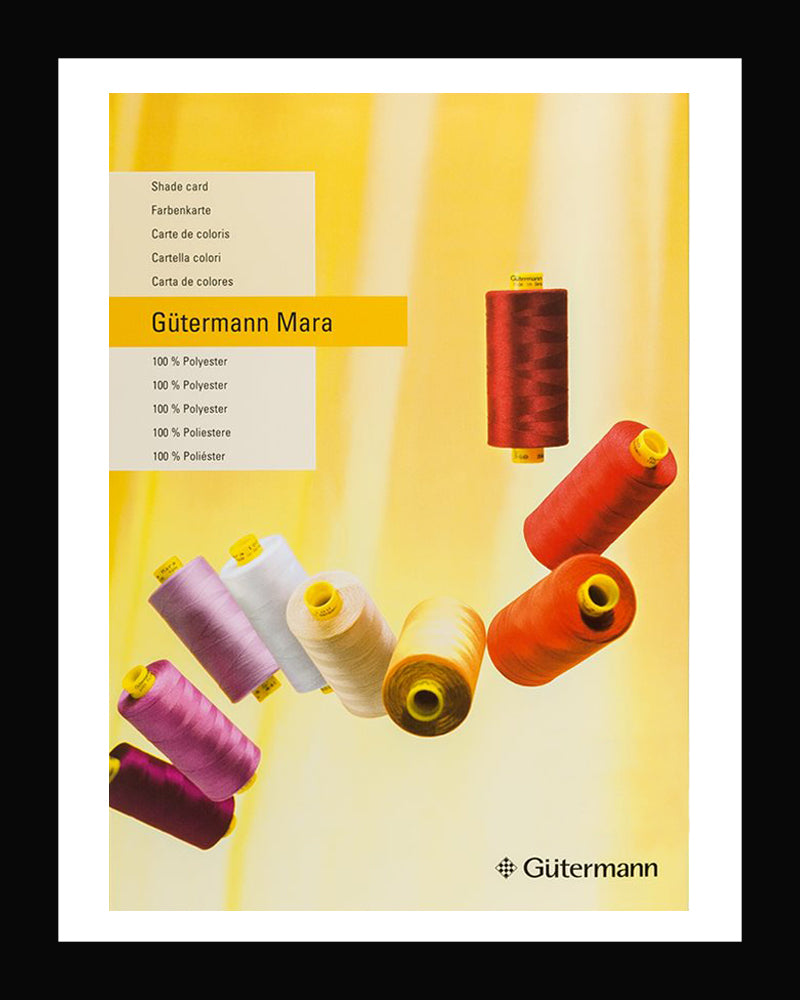 Gütermann® Color Card Book - Zipper and Thread
