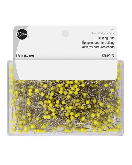 1-3/4" Quilting Pins - Zipper and Thread