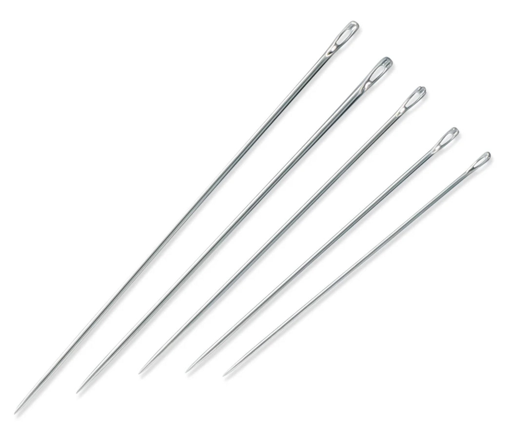 QUILTING NEEDLES, 30 PC - Zipper and Thread