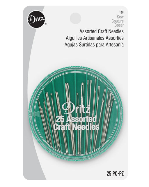 CRAFT HAND NEEDLES - Zipper and Thread