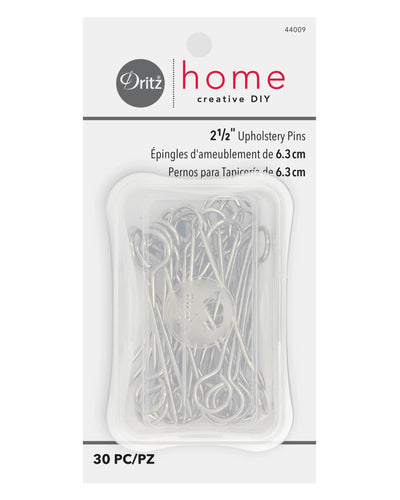 2-1/2" UPHOLSTERY PINS - Zipper and Thread