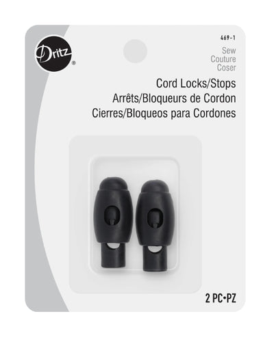 Cord Stops - Zipper and Thread