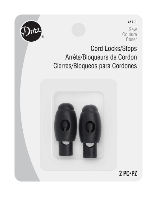 Cord Stops - Zipper and Thread