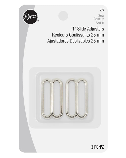 1" SLIDE ADJUSTERS - Zipper and Thread