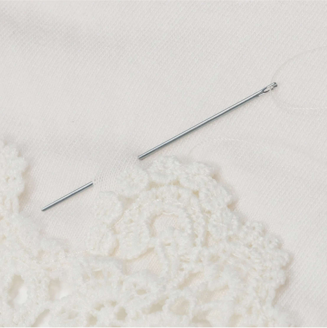 Ball Point Hand Needles - Zipper and Thread