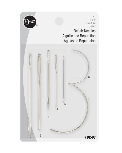 Information related to zippers, thread, and sewing.