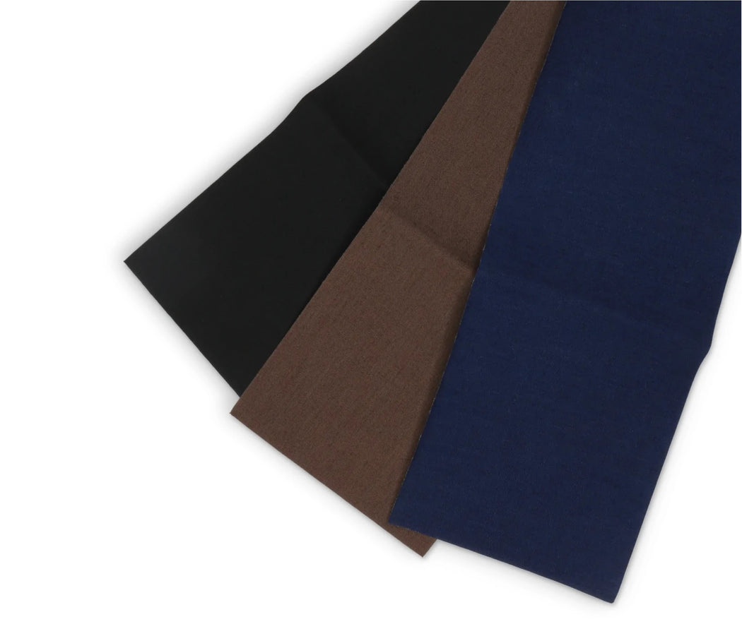 Iron-On Mending Fabric Assortment - Zipper and Thread