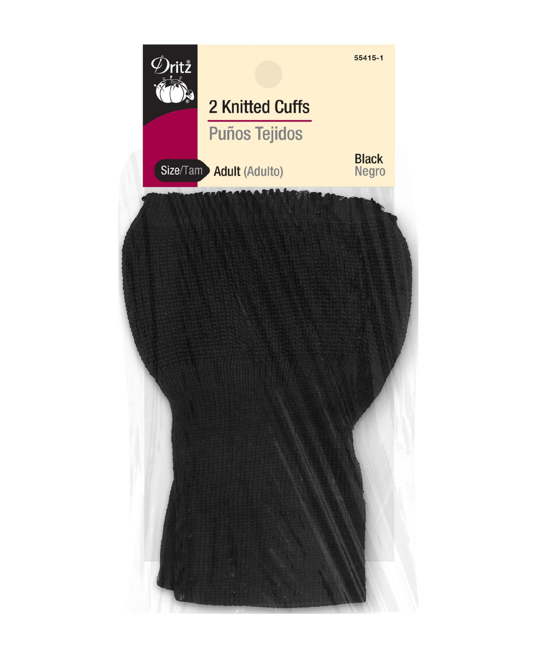 Knitted Cuffs (Adult) - Zipper and Thread